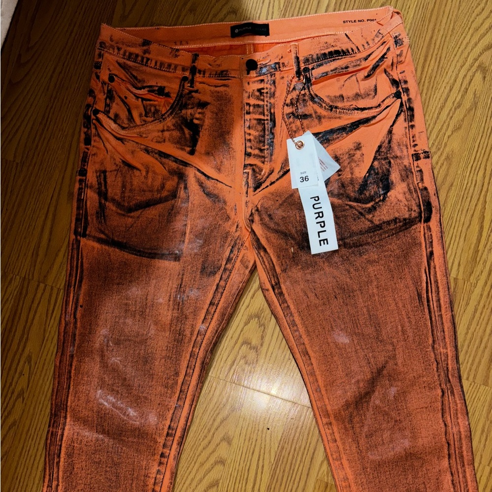 Purple brand jeans Sz 36 worn once. Great condition, 9.5/10!